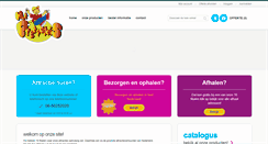 Desktop Screenshot of hetpretpaleis.nl
